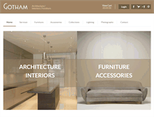 Tablet Screenshot of gothamnottinghill.com
